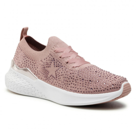 Poeder strass sneaker