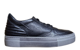 Antraciet multi bont sneaker