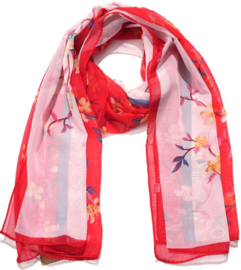 Sjaal "beau rouge"