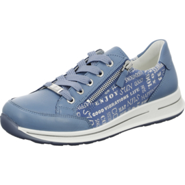 Bleu rits sneaker