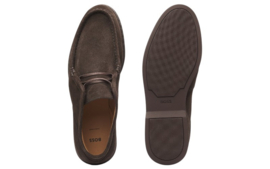 Bruin midcut mocassin BOSS