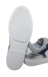 Blauw wit sneaker