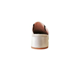 Leren muiltje in beige