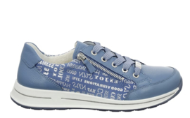 Bleu rits sneaker