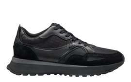 Zwart logo runner BOSS