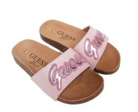 Zachtroze Guess badslipper