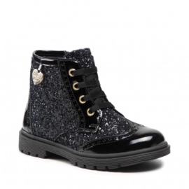 Zwart lak brooks bootie GUESS