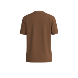 Middelbruin t-shirt HUGO