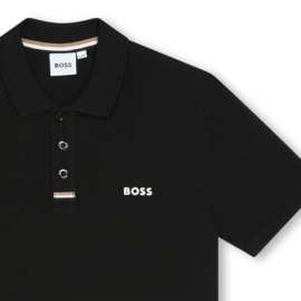 Zwarte polo shirt BOSS