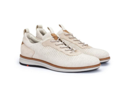 Beige stretch schoen