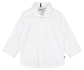 Wit overhemd Hugo Boss