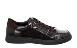 Bordo lak sneaker
