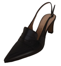 Zwart slingback