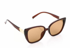 Zonnebril "papillon marron"