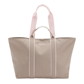 Beige tote bag BOSS
