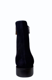 Blauw suède rits laarsje