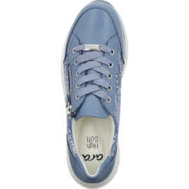 Bleu rits sneaker
