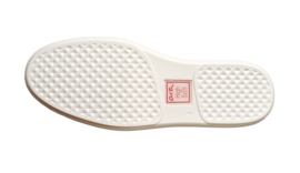Wit high top sneaker