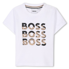 Wit shirt Hugo Boss