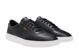 Zwart plain sneaker BOSS