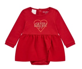 Rood babyjurkje GUESS