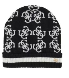 Zwart logo beanie GUESS