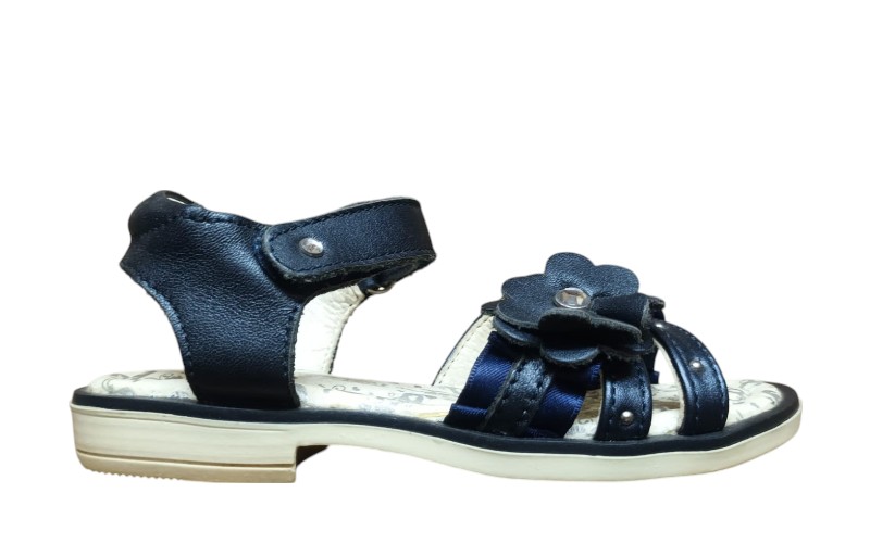 blauw sandaal