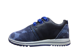 blauw camouflage sneaker