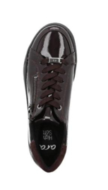 Bordo lak sneaker