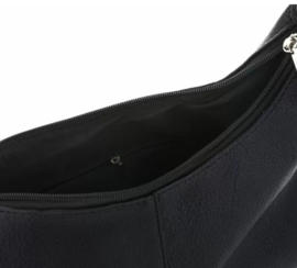 Zwarte tas "pratique et élégant"