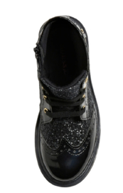 Zwart lak brooks bootie GUESS
