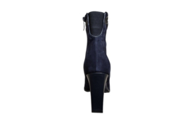Blauw suede kort laars