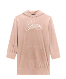 Zalm jurkje hoodie Guess