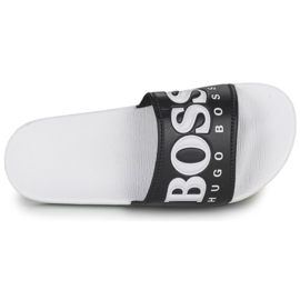 Zwart slipper BOSS