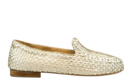 Goud vlecht loafer