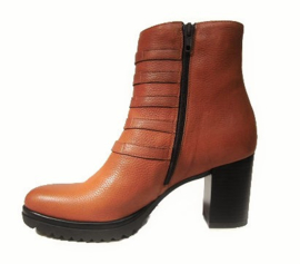 Cognac gespen boot