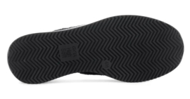 Zwart stretch instap sneaker
