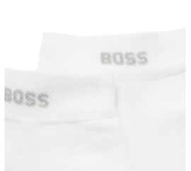 Wit sneaker sok Boss - 2 pack