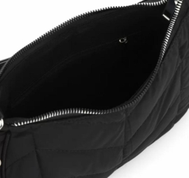 Zwarte tas "surpiqué"