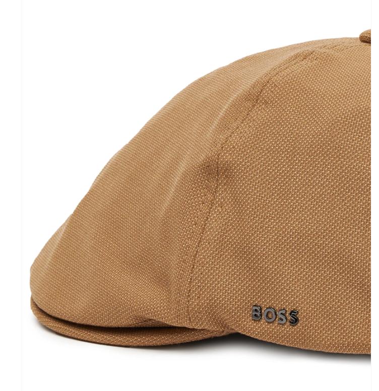 Camel flat cap BOSS