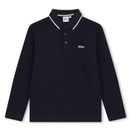 Zwart polo  Hugo Boss