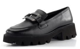 Zwart  loafer met bit