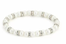 Armband "perle avec de l'argent"