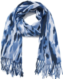 Sjaal "  impression bleue"