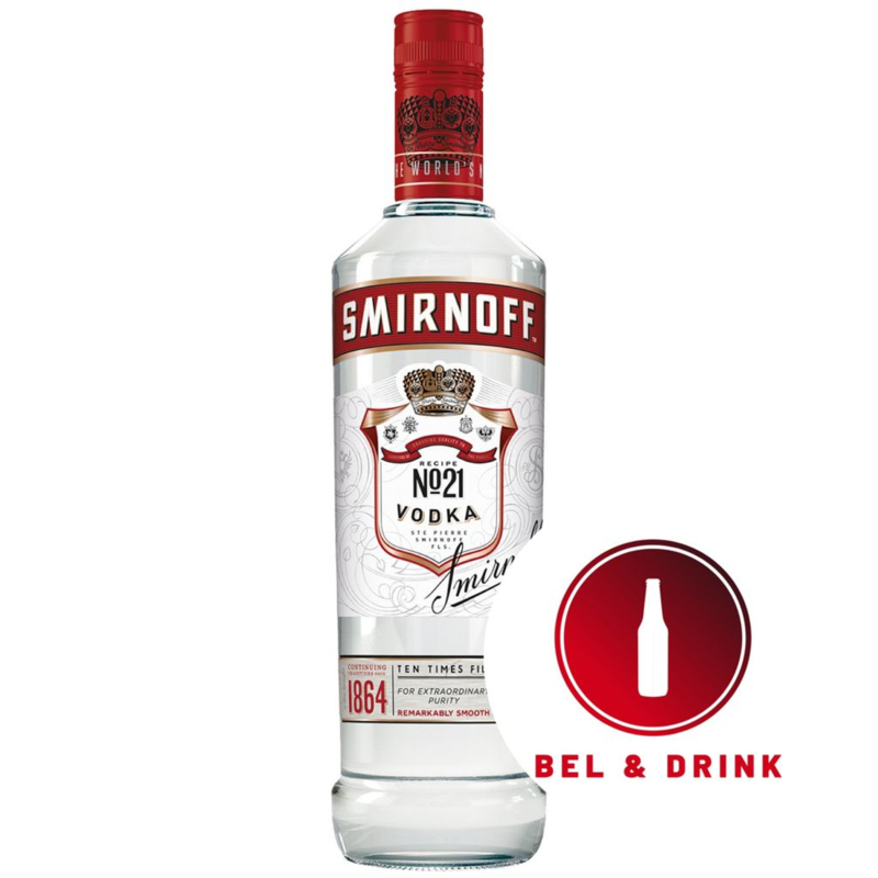 Smirnoff Vodka | Sterke | bel & drink