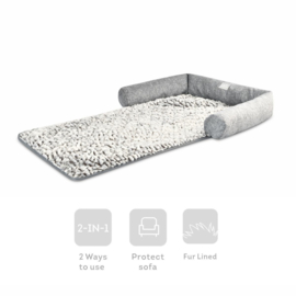 Ohana Athens 2-1 Sofa Dog Bed L