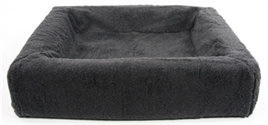 BIA BED FLEECE HOES HONDENMAND GRIJS BIA-4 85X70X15 CM