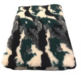 Vet Bed Camouflage Groen-Beige Latex Anti Slip