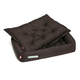 Doctor Bark orthopedische hondenmand set met inlegkussen bruin