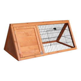 Topmast Fluffy Fields Konijnenren - 100 x 49 x 41 cm - Voor Buiten - Hout